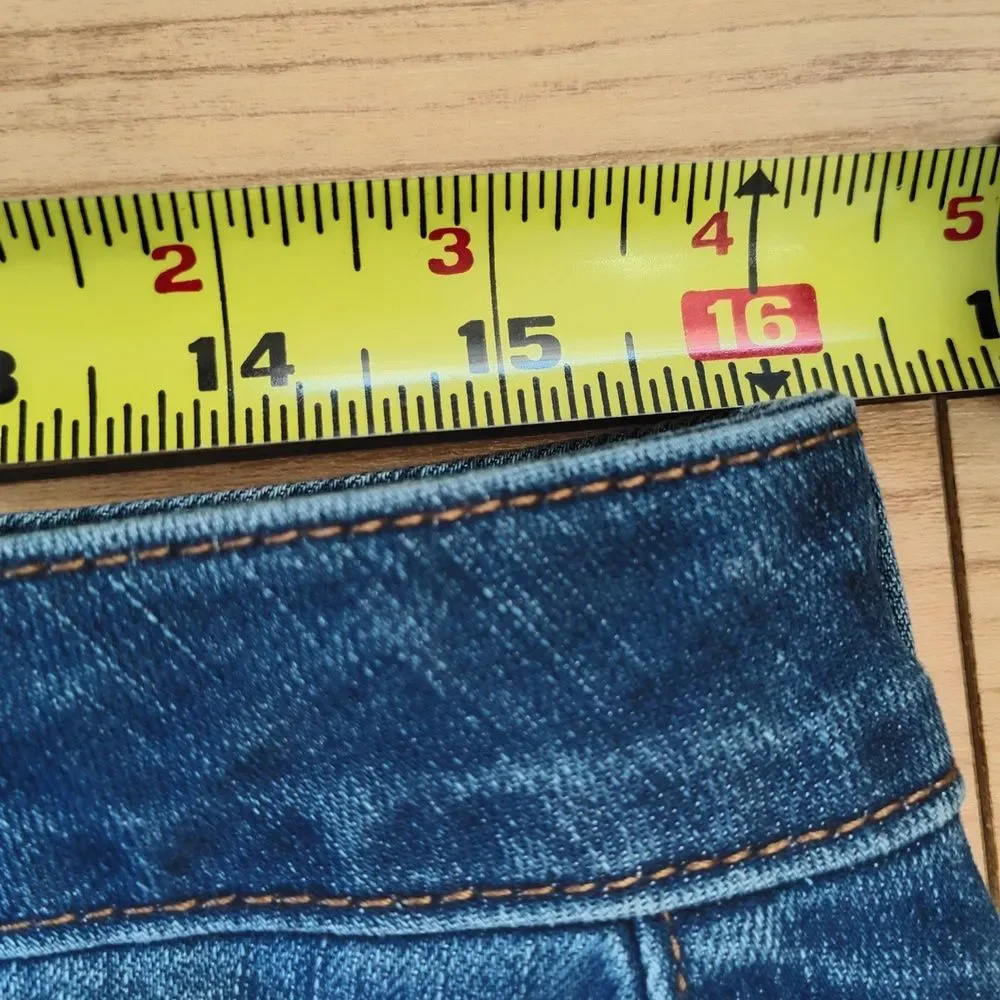 SoundStyle Jamie Crop Slim And Sleek Performance Stretch Denim Jeans Size 12